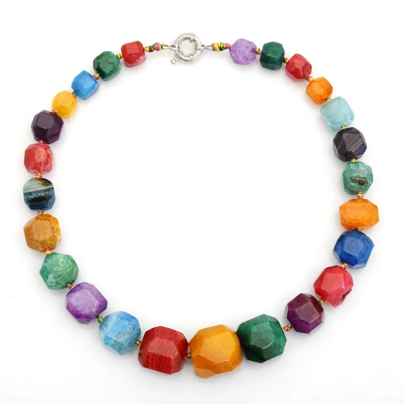 Fashion natural stone agate bangle handmade crystal bead bracelets chain jewelry
Fashion natural stone agate bangle handmade crystal bead bracelets chain jewelry