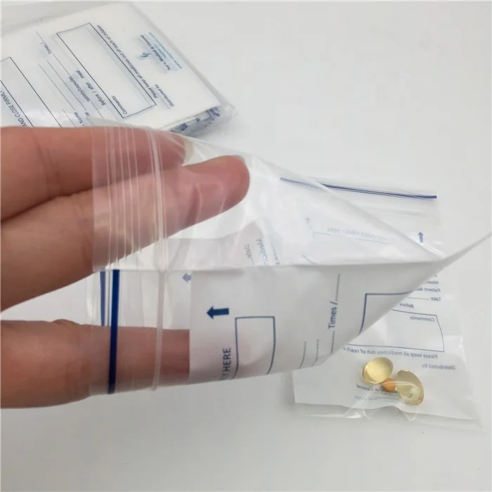 Pharmacy Medical Ziplock Bag Dispensing Medical Envelope Buy