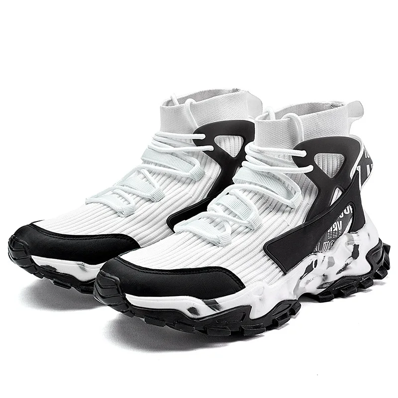 hot wholesale custom logo men's old shoes new large size high top jelly bottom shoes fashion personality casual sports shoes, Black
hot wholesale custom logo men's old shoes new large size high top jelly bottom shoes fashion personality casual sports shoes, Black