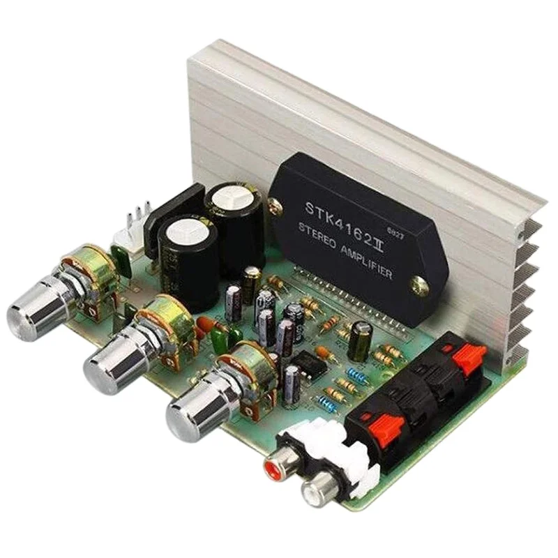 

Amplifier Board DX-0408 18V 50W+50W 2.0 Channel STK Thick Film Series Power Amplifier