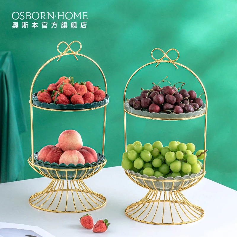 OSBORN Light luxury Multi-layer Ceramic Fruit plate Dry Fruit Tray Dry Fruit Serving Tray, Picture
OSBORN Light luxury Multi-layer Ceramic Fruit plate Dry Fruit Tray Dry Fruit Serving Tray, Picture