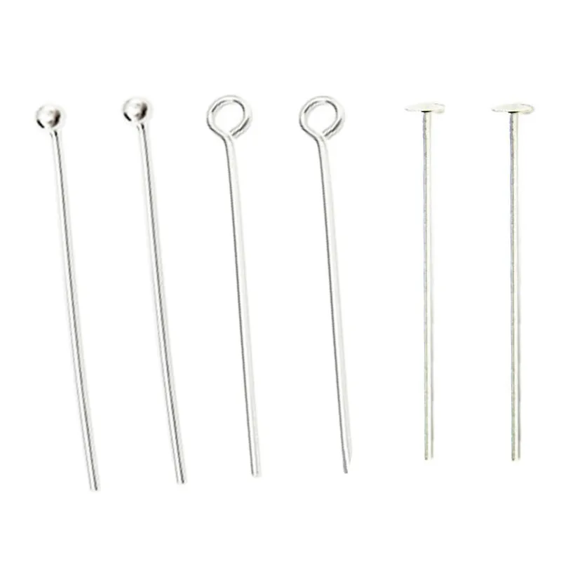 100pcs 925 Sterling Silver Head pin DIY Jewelry Accessories Earrings Beading Eye Pins Flat Head Pins For Jewelry Making Supplies
100pcs 925 Sterling Silver Head pin DIY Jewelry Accessories Earrings Beading Eye Pins Flat Head Pins For Jewelry Making Supplies