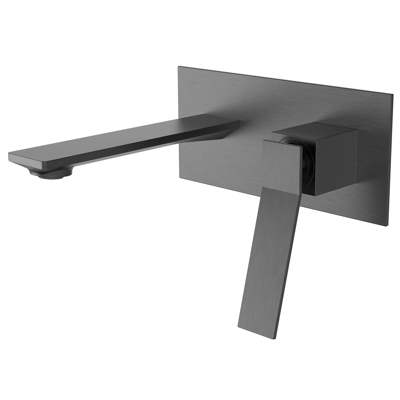 High quality Gun Metal Grey Concealed In Wall Mounted Brass Bathroom Basin Mixer Faucet
High quality Gun Metal Grey Concealed In Wall Mounted Brass Bathroom Basin Mixer Faucet