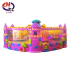 Children play rides spray balls train new design Amusement Park Rides Kids Electric track Train