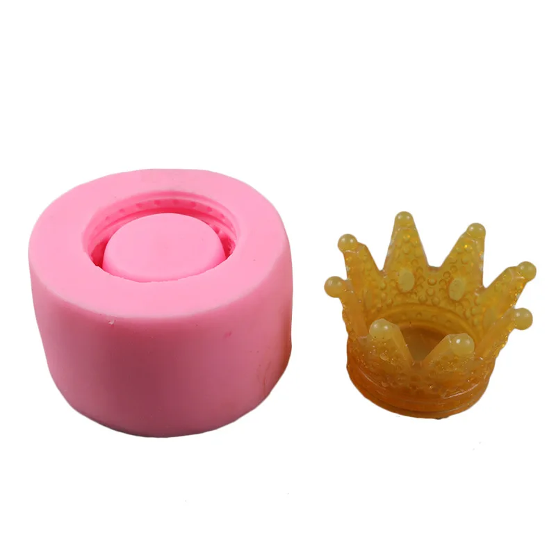 

Hot Selling 3D Crown Molding Silicone Fondant Cake DIY Baking Pastry Decoration Mold Making Crafts Tools Accessories Supplies