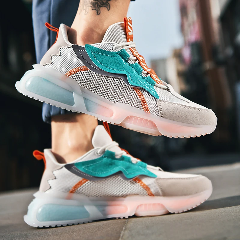 Hot sale new style designer luminous breathable running trainers sports sneakers for men
Hot sale new style designer luminous breathable running trainers sports sneakers for men