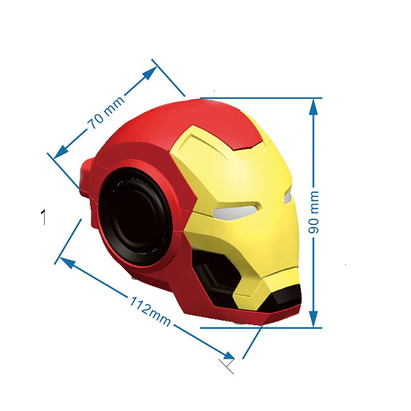 Hot Selling Cartoon Iron Man BT Speaker Creative Gift Robot Radio Long standby Small Speaker
Hot Selling Cartoon Iron Man BT Speaker Creative Gift Robot Radio Long standby Small Speaker