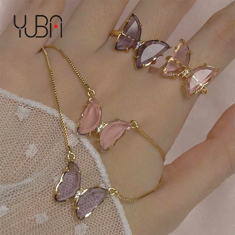 INS Fashion European Colorful Gold Plated Ring Adjustable Open Crystal Butterfly Ring Jewelry For Women, Silver color
INS Fashion European Colorful Gold Plated Ring Adjustable Open Crystal Butterfly Ring Jewelry For Women, Silver color