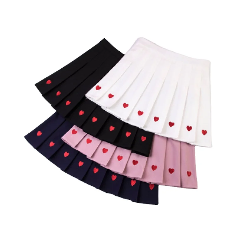 Sports Tennis Skirt Girls Shorts Yoga Fitness Pleated Skirt Love Heart Shape Breathable Quick Dry Short Dress, Customized colors
Sports Tennis Skirt Girls Shorts Yoga Fitness Pleated Skirt Love Heart Shape Breathable Quick Dry Short Dress, Customized colors