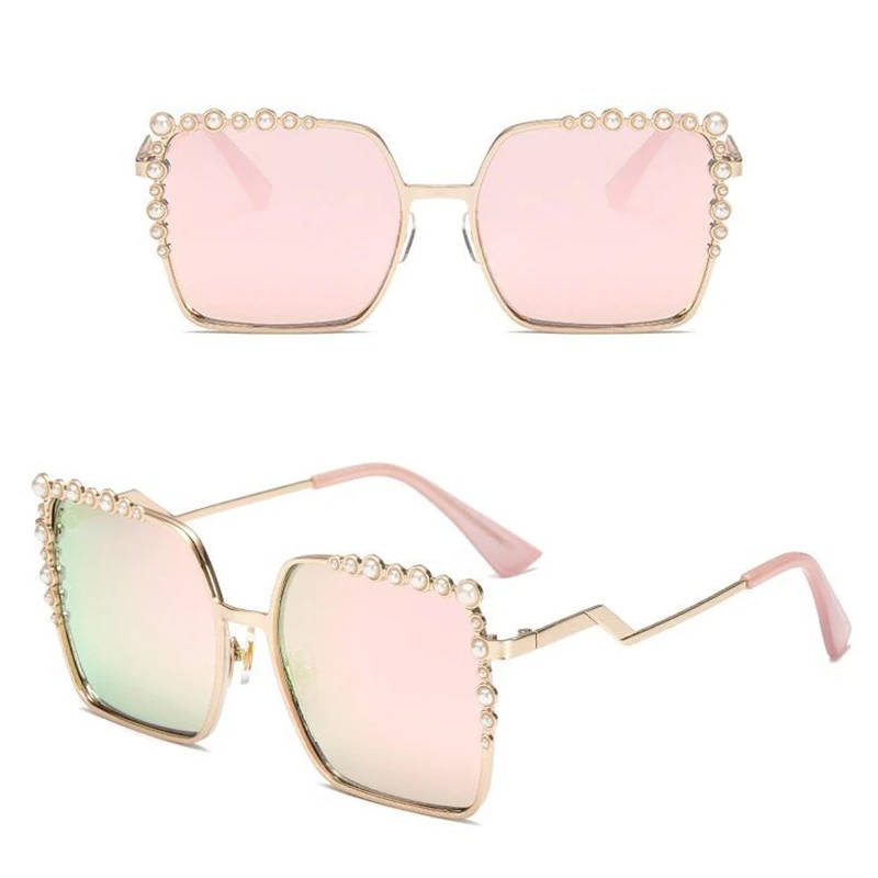 New large frame diamond sunglasses European and American fashion square pearl sunglasses
New large frame diamond sunglasses European and American fashion square pearl sunglasses