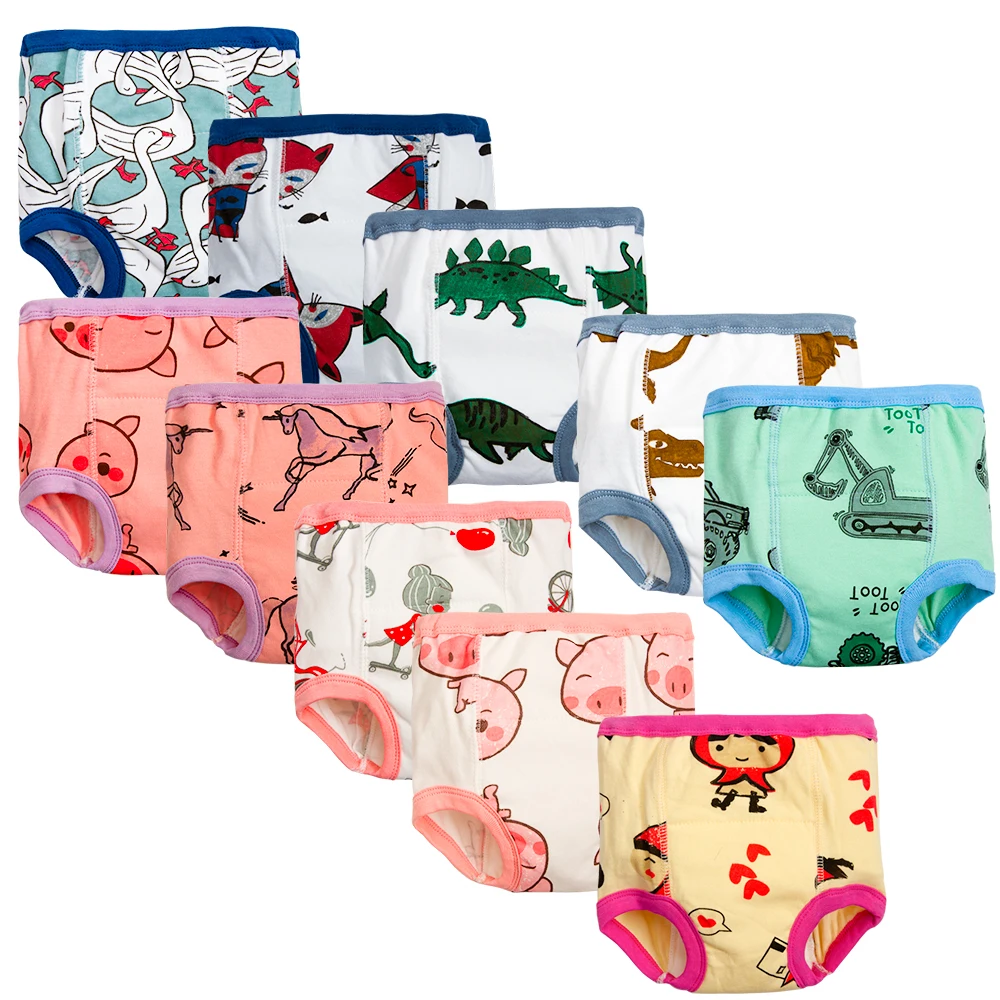Pants Training Waterproof Potty Baby Toilet Training Underwear Cotton Babies Printed 22 to 32 Lbs Soft Breathable Leak Guard
Pants Training Waterproof Potty Baby Toilet Training Underwear Cotton Babies Printed 22 to 32 Lbs Soft Breathable Leak Guard