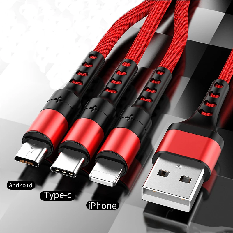 QY 3-in-1 data cable hot-selling portable charging cable is suitable for various models of USB fast charging cables.
QY 3-in-1 data cable hot-selling portable charging cable is suitable for various models of USB fast charging cables.