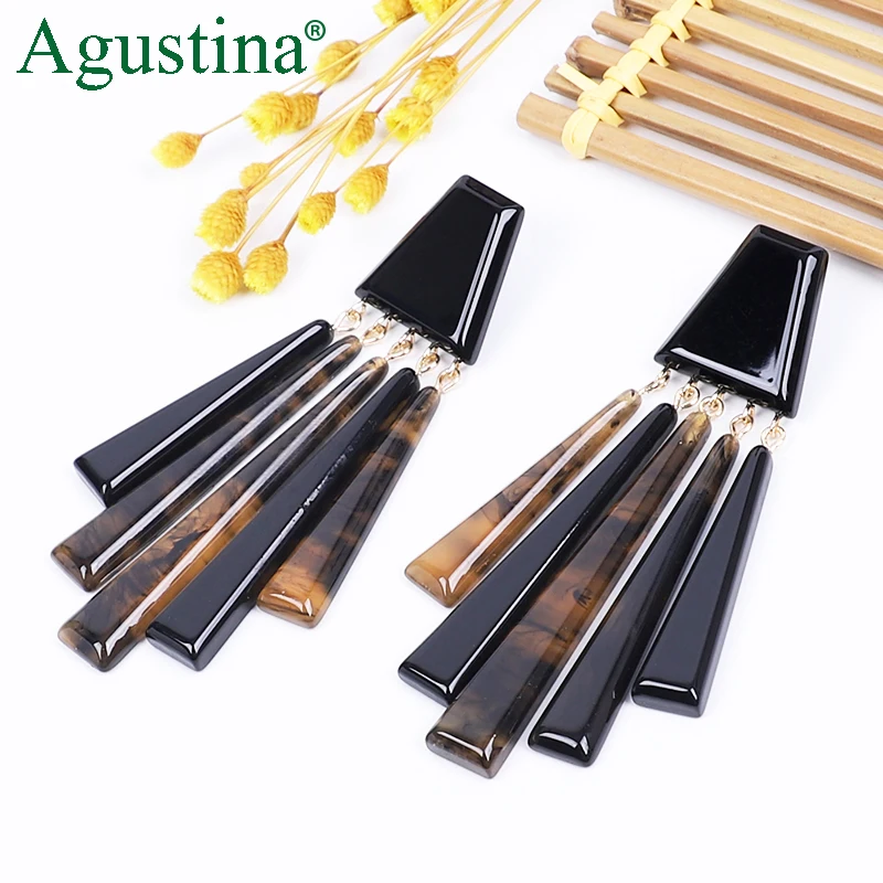 Agustina 2020 new korean style stick acrylic jewelry fashion tassel earrings women, 4colors
Agustina 2020 new korean style stick acrylic jewelry fashion tassel earrings women, 4colors