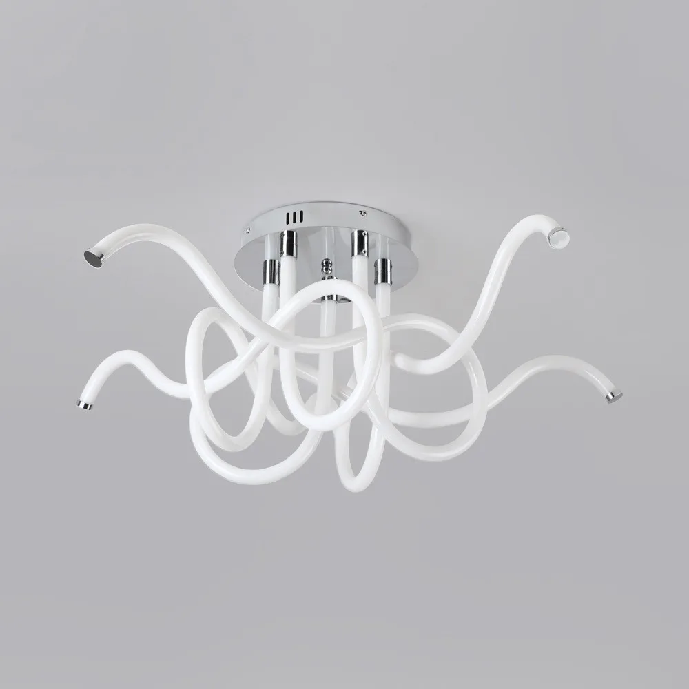 Nordic modern creative led ceiling lamps surface install acrylic fancy ceiling lights for dining room