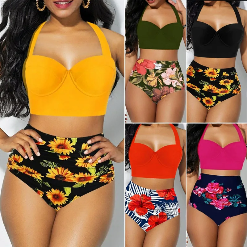 Hugely Popular Printed 2021 High Waist Sexy Woman Swimsuits Bikini Swimwear Plus Size, Customized color
Hugely Popular Printed 2021 High Waist Sexy Woman Swimsuits Bikini Swimwear Plus Size, Customized color