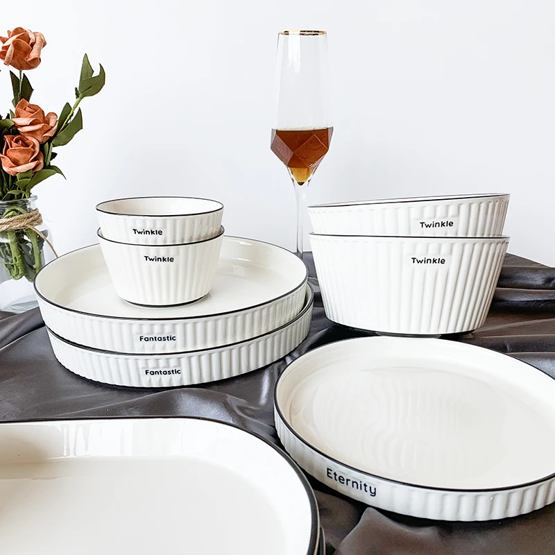 2020 New fashionable restaurant dinnerware porcelain dinnerware set dinnerware sets luxury, White
2020 New fashionable restaurant dinnerware porcelain dinnerware set dinnerware sets luxury, White