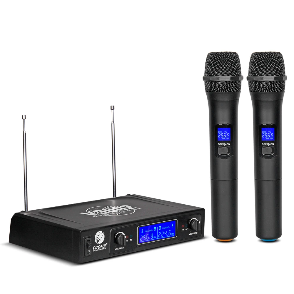 Debra Audio Best-selling V3002 VHF 2Channel Handheld Cordless Wireless Microphone System 60m range for karaoke Church OEM
Debra Audio Best-selling V3002 VHF 2Channel Handheld Cordless Wireless Microphone System 60m range for karaoke Church OEM