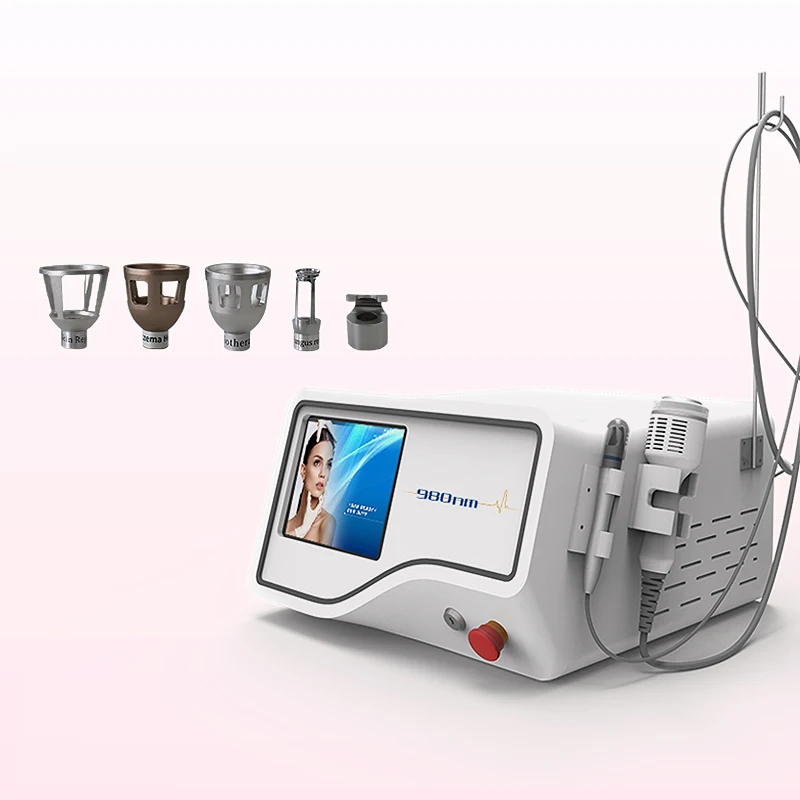 60W 980nm Laser Vascular Therapy Machine/980nm Nail Fungus Diode Laser 60w/6 In 1 980nm Diode Laser Beauty Device
60W 980nm Laser Vascular Therapy Machine/980nm Nail Fungus Diode Laser 60w/6 In 1 980nm Diode Laser Beauty Device