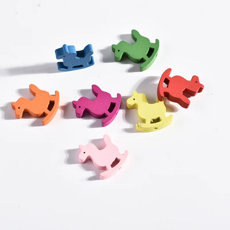 Wooden Painted Pony Beads DIY Handmade Wooden Beads For Jewelry Accessory Baby Pacifier Chain, Multi colors
Wooden Painted Pony Beads DIY Handmade Wooden Beads For Jewelry Accessory Baby Pacifier Chain, Multi colors