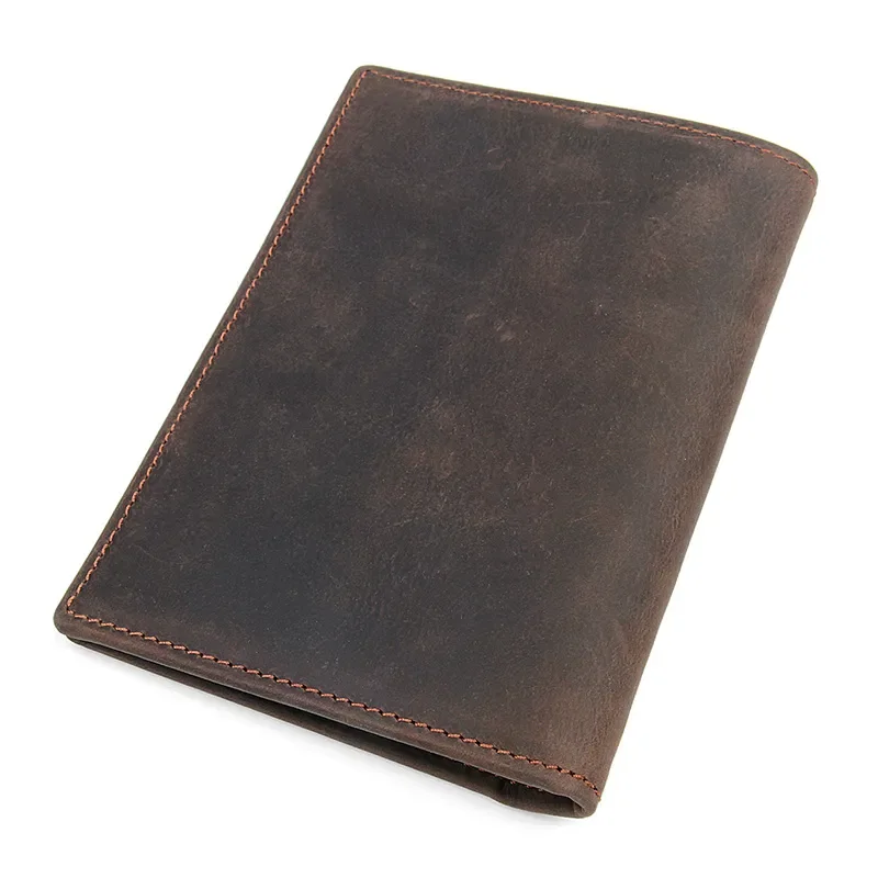 OEM Trendy Real Leather Wallet Grease Leather Passport Holder Business Crazy Horse Leather Card Holder, Rich colors
OEM Trendy Real Leather Wallet Grease Leather Passport Holder Business Crazy Horse Leather Card Holder, Rich colors