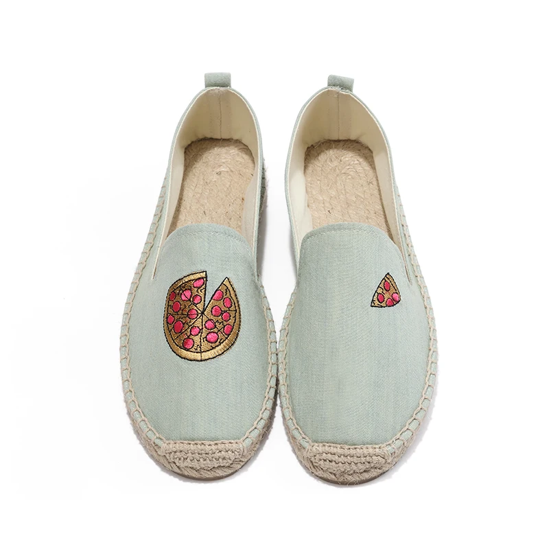 Quanzhou New Design Canvas Espadrilles Shoes Women Jute Sole Lifestyle Flat Shoes For Woman, Green
Quanzhou New Design Canvas Espadrilles Shoes Women Jute Sole Lifestyle Flat Shoes For Woman, Green