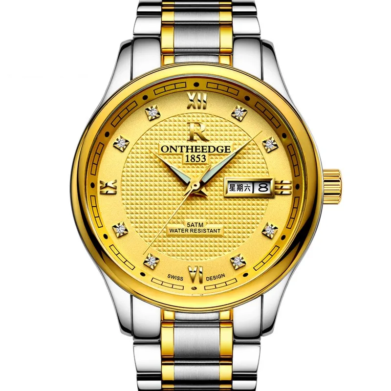 Genuine thin waterproof stainless steel band battery watch quartz men watches shopping online, As pic
Genuine thin waterproof stainless steel band battery watch quartz men watches shopping online, As pic