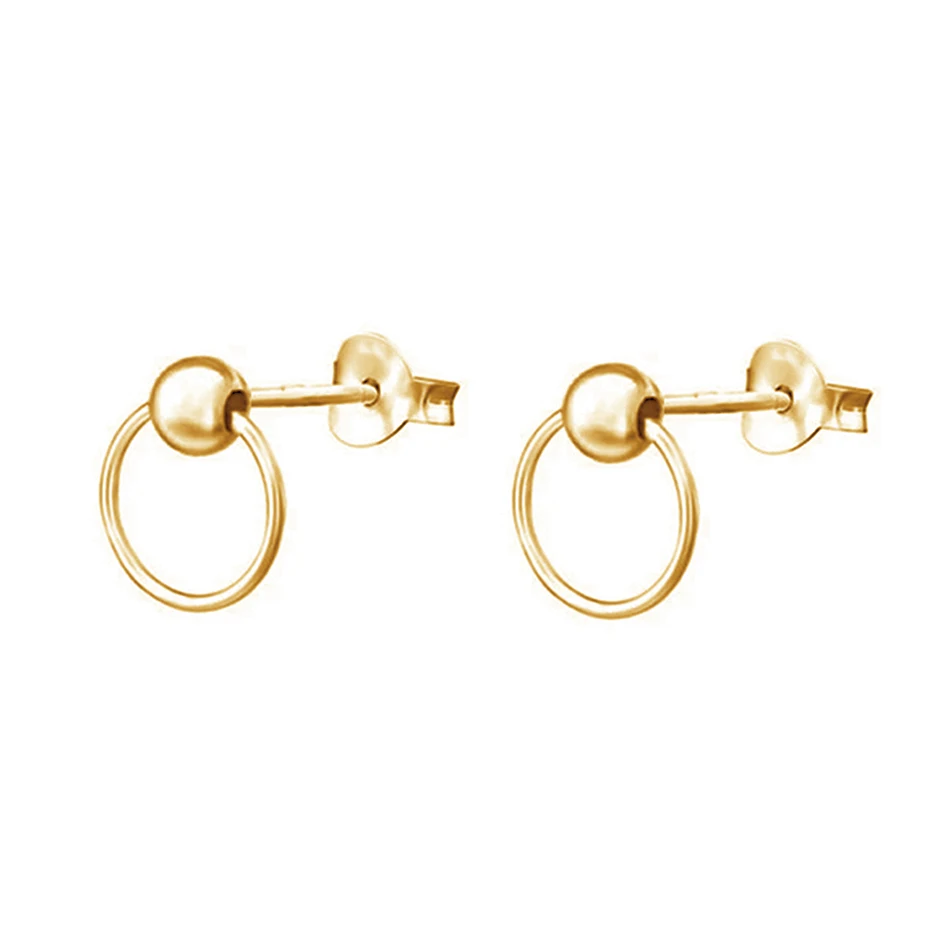 Fashion Simple 14k Gold Plated Geometric Stud Earrings Girls Popular Earrings Round Drop Earrings for Women Jewelry Accessories
Fashion Simple 14k Gold Plated Geometric Stud Earrings Girls Popular Earrings Round Drop Earrings for Women Jewelry Accessories