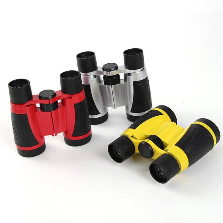 Children's full-age toy binoculars non-toxic non-slip silicone handles, Black, silver
Children's full-age toy binoculars non-toxic non-slip silicone handles, Black, silver