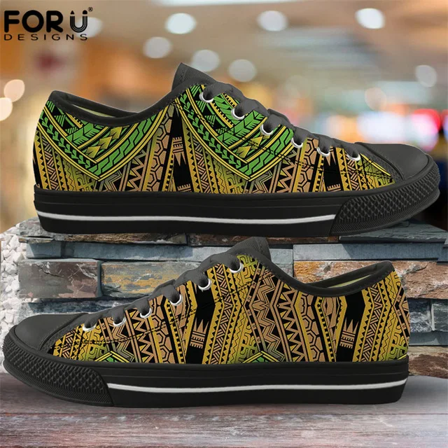 Flats Vulcanize Shoes Polynesian Traditional Tribal Print Black and White New Trend Men's Sports Casual Shoes Sneakers, Customized color
Flats Vulcanize Shoes Polynesian Traditional Tribal Print Black and White New Trend Men's Sports Casual Shoes Sneakers, Customized color