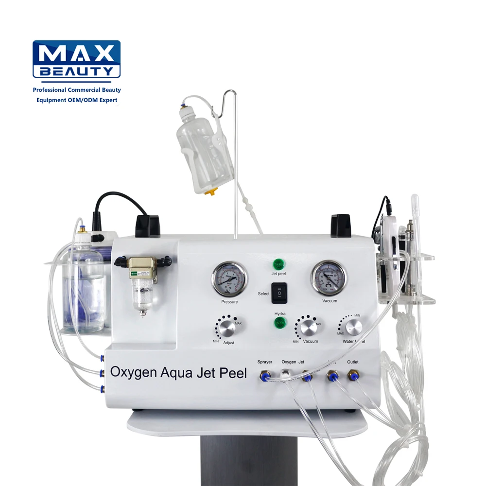Oxygen Facial Machine Water Aqua Jet Peel Micro Dermabrasion Diamond Oxygen Facial Therapy Oxygen Jet Peel Machine, White, black
Oxygen Facial Machine Water Aqua Jet Peel Micro Dermabrasion Diamond Oxygen Facial Therapy Oxygen Jet Peel Machine, White, black