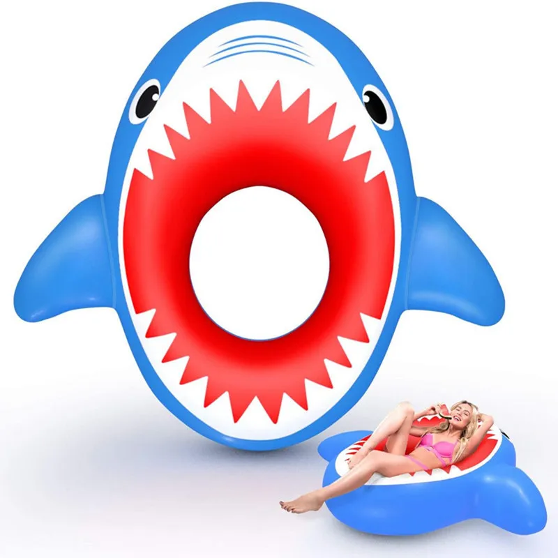Summer Beach Swimming Pool Party Lounge Raft Decorations Toys Rings Inflatable Shark Pool Float Raft for Kids Adult, 1 color
Summer Beach Swimming Pool Party Lounge Raft Decorations Toys Rings Inflatable Shark Pool Float Raft for Kids Adult, 1 color
