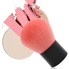 Oval Single Pink Synthetic Oval Single Brush Makeup with Free Samples