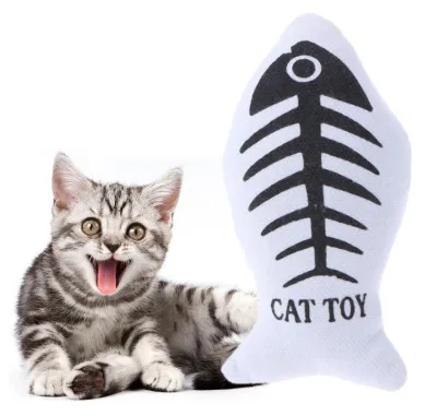 Comfortable Cat Toy Catnip Fish Cute And Funny Cat Pillow Printed Fish Fun And Play Cat Interactive Supplies, Photo color
Comfortable Cat Toy Catnip Fish Cute And Funny Cat Pillow Printed Fish Fun And Play Cat Interactive Supplies, Photo color