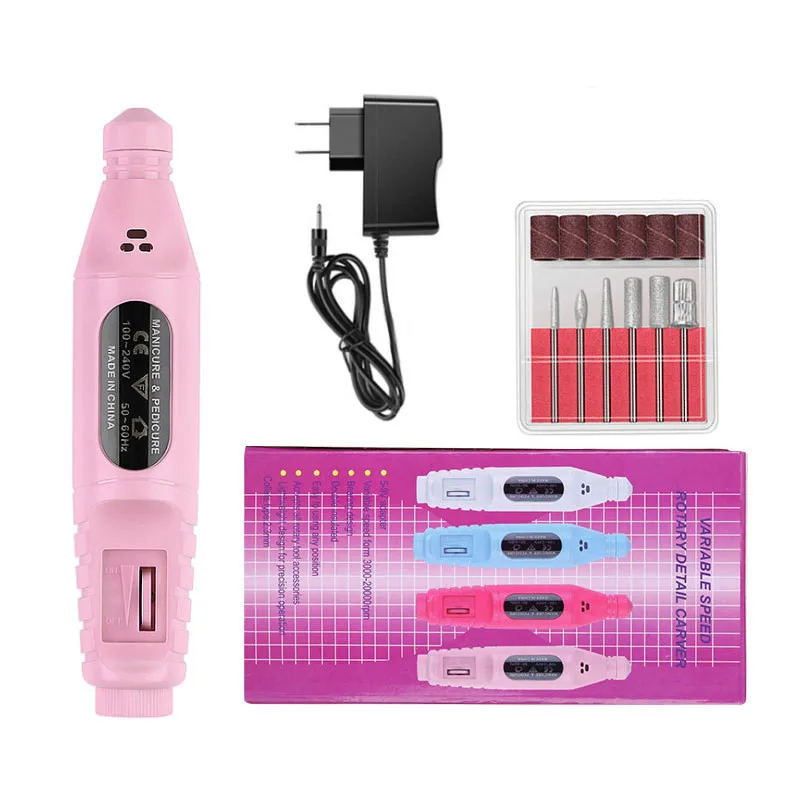 5 Colors Manicure Pen Sander Polisher Cheap Portable Mini Electric Nail Drill Pen Low Noise Strong Cordless Nail Drill, Blue,pink,white,green,black
5 Colors Manicure Pen Sander Polisher Cheap Portable Mini Electric Nail Drill Pen Low Noise Strong Cordless Nail Drill, Blue,pink,white,green,black