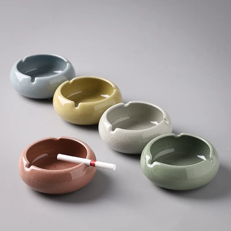 Mfashion Nordic cracked glaze ashtray small round porcelain ceramic ash tray custom, Mixed
Mfashion Nordic cracked glaze ashtray small round porcelain ceramic ash tray custom, Mixed