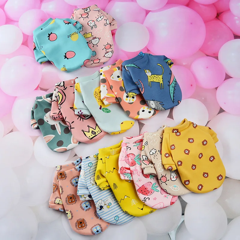 Customized New Cartoon Pet Clothes Plus Velvet Two-Legged Hedging Pet Dog Clothes Pets Accesories, Colorful
Customized New Cartoon Pet Clothes Plus Velvet Two-Legged Hedging Pet Dog Clothes Pets Accesories, Colorful