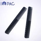 Professional hiar cutting black carbon fiber styling comb for baber