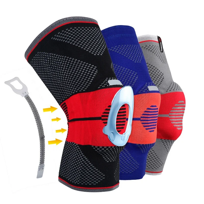 2021 new hot sale Amazon high elastic breathable knitted kneepad for ourdoor sports, Red-grey, blue-orange, black-red
2021 new hot sale Amazon high elastic breathable knitted kneepad for ourdoor sports, Red-grey, blue-orange, black-red