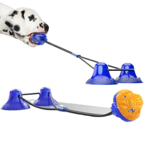 Brand new suction cup tug of war dog toy molar grinding teeth gnawing training dog Toy factory wholesale, Picture
Brand new suction cup tug of war dog toy molar grinding teeth gnawing training dog Toy factory wholesale, Picture