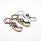 Wholesale 3 Colors Creative Engraved Laser Fashion Custom Metal Mini Craft Gifts Compass Keychain