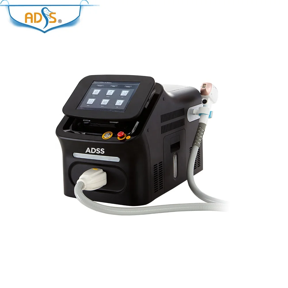 ADSS beauty salon equipment portable 808nm diode laser hair removal machine with CE
ADSS beauty salon equipment portable 808nm diode laser hair removal machine with CE