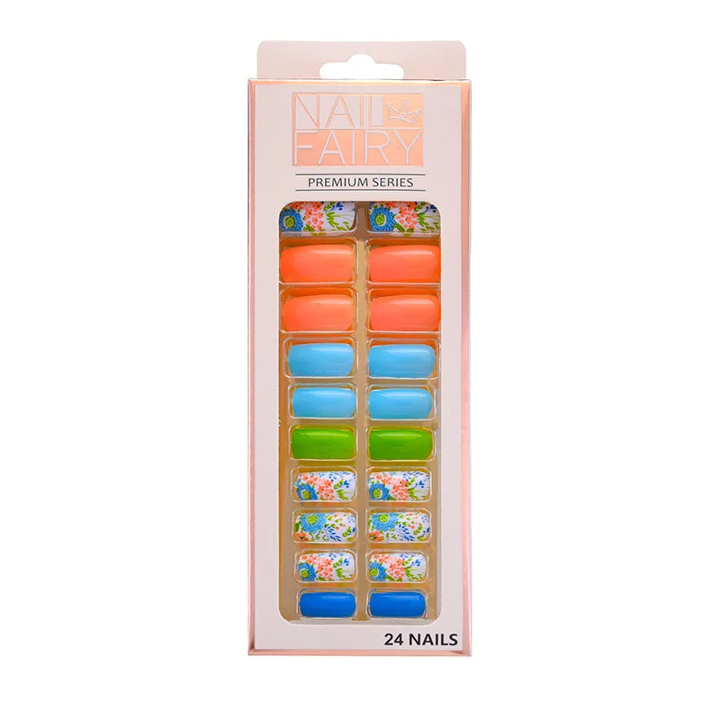 Factory Supply 24Pcs Square Removable Wearable Artificial Nails Flat Head Nail Tips Press On Nail Wholesale For Women
Factory Supply 24Pcs Square Removable Wearable Artificial Nails Flat Head Nail Tips Press On Nail Wholesale For Women