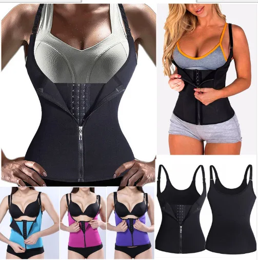 women waist trainer corset neoprene compression plus heat trapping suana sweater vest
women waist trainer corset neoprene compression plus heat trapping suana sweater vest