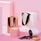White Luxury Design Gift Shopping Jewellery Wedding Packaging Custom Print Paper Bags With Handle