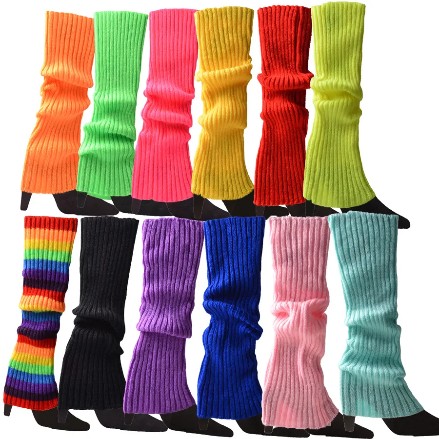 Z3 Candy colors Block womens new winter warm knit crochet neon party high knee leg warmers
Z3 Candy colors Block womens new winter warm knit crochet neon party high knee leg warmers