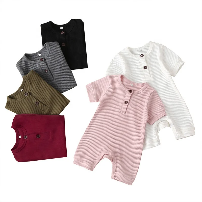 Baby Newborn Infant Clothes Clothing Baby Boy Girl Solid Knitted Cotton Ribbed Baby Romper Jumpsuit, Photo showed and customized color
Baby Newborn Infant Clothes Clothing Baby Boy Girl Solid Knitted Cotton Ribbed Baby Romper Jumpsuit, Photo showed and customized color