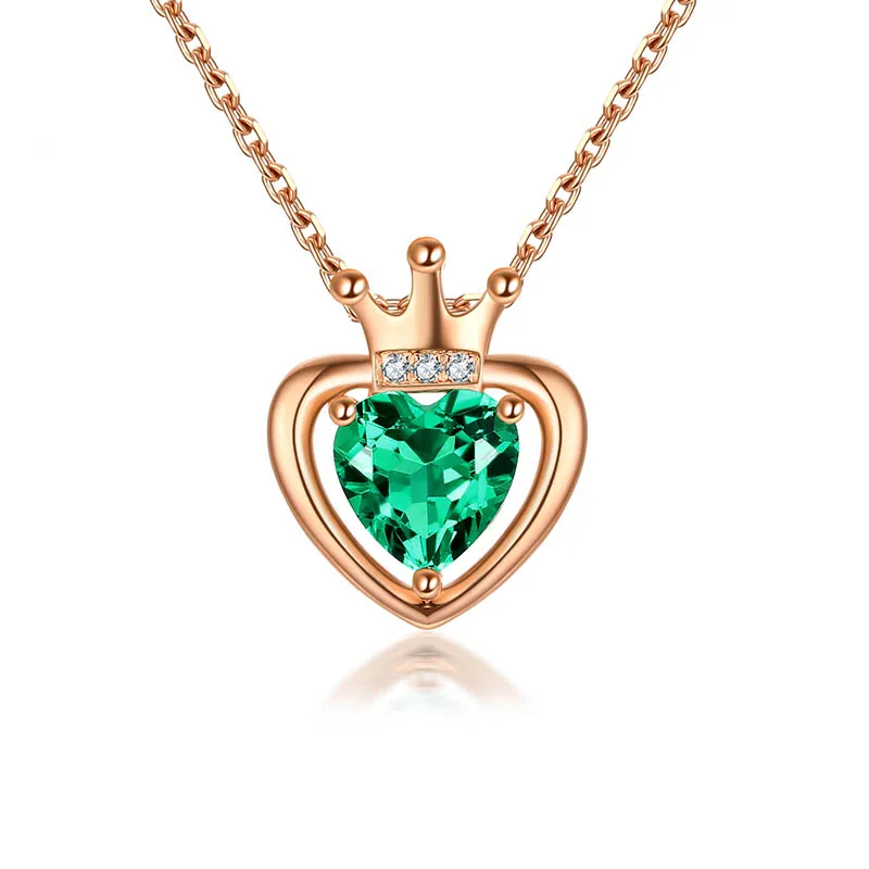 LIFE lOVE New Design 9K Real Gold Jewelry Emerald Heart Pendant Jewelry Sets, Picture
LIFE lOVE New Design 9K Real Gold Jewelry Emerald Heart Pendant Jewelry Sets, Picture