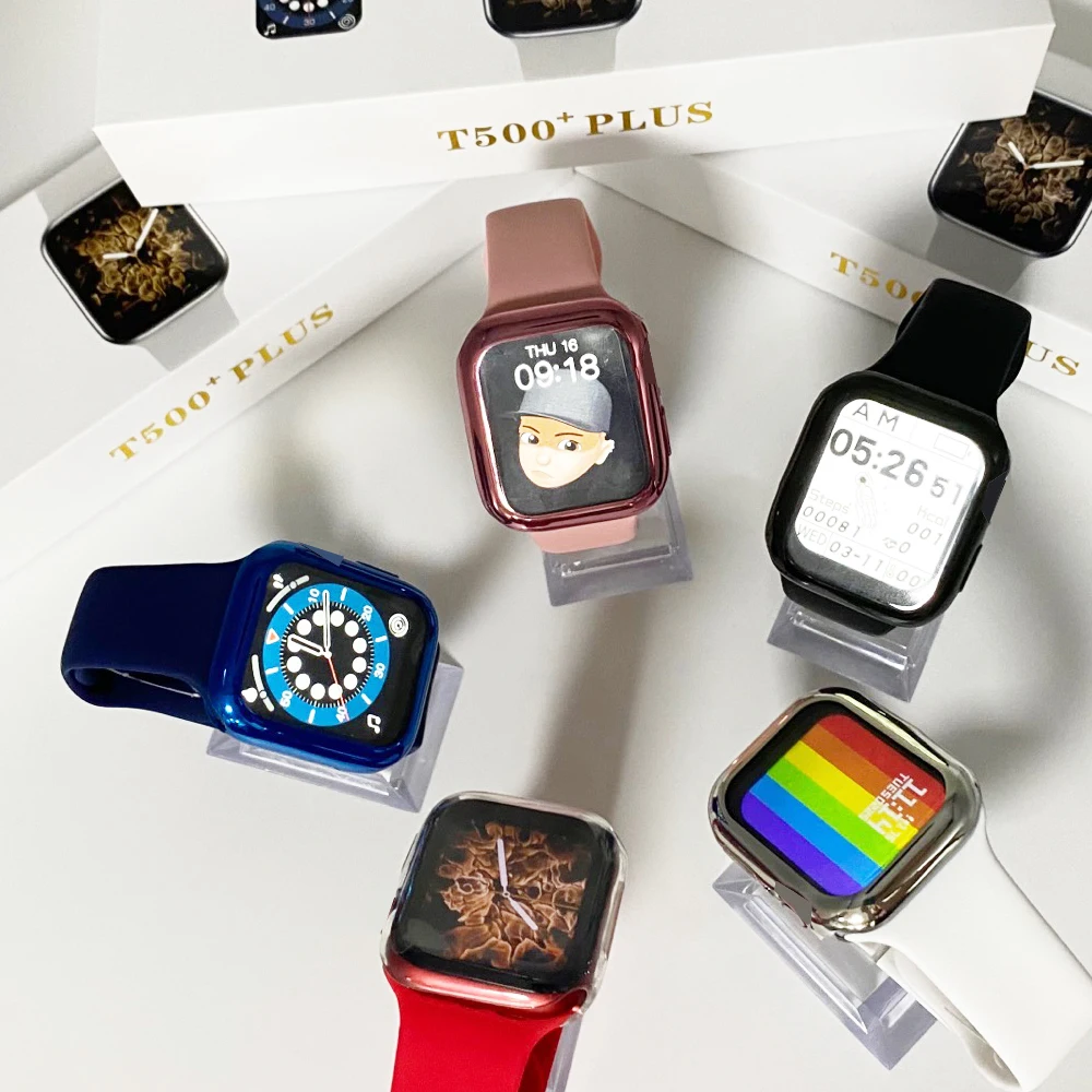 2021 T500+Plus Smartwatch Series 6 Watch 1.75 INCH Full Touch screen Fitness Smart Watch with game T500 2021
2021 T500+Plus Smartwatch Series 6 Watch 1.75 INCH Full Touch screen Fitness Smart Watch with game T500 2021