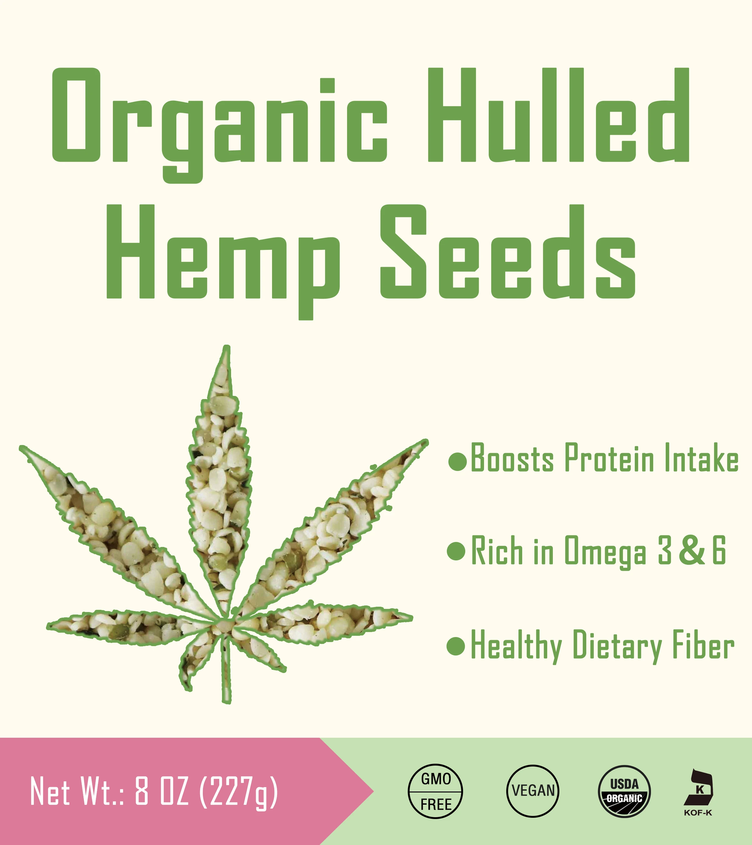 hot selling good quality shelled hemp seeds in bags wholesale