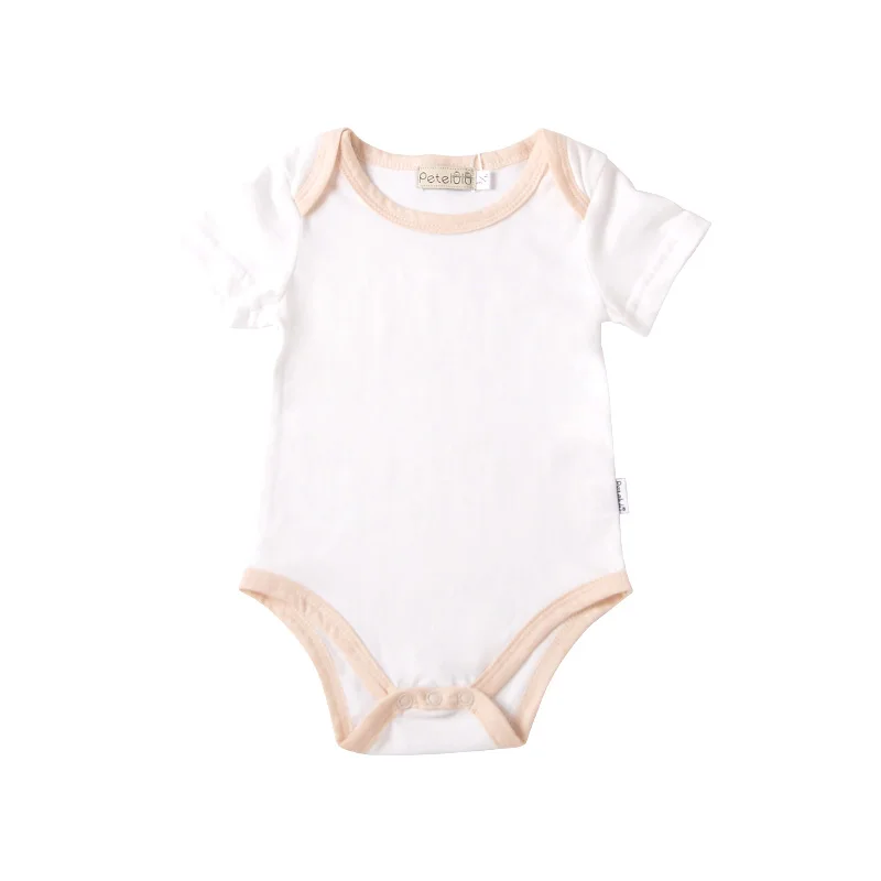 Short Sleeve Expandable Shoulders Organic Cotton Casual Romper Baby Bodysuit, Solid colors
Short Sleeve Expandable Shoulders Organic Cotton Casual Romper Baby Bodysuit, Solid colors